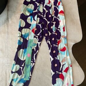 Diane Von Furstenberg Kids Colorful Patterned Pants